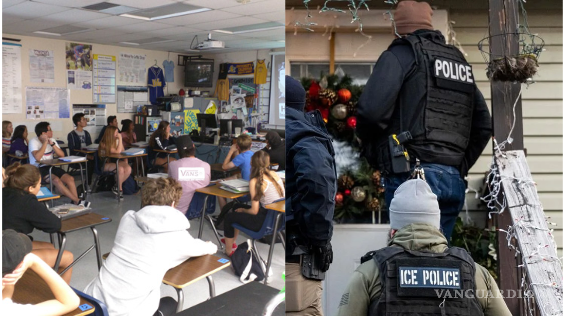 Otro terror asusta a las escuelas en Estados Unidos; no son las armas, son los de ICE