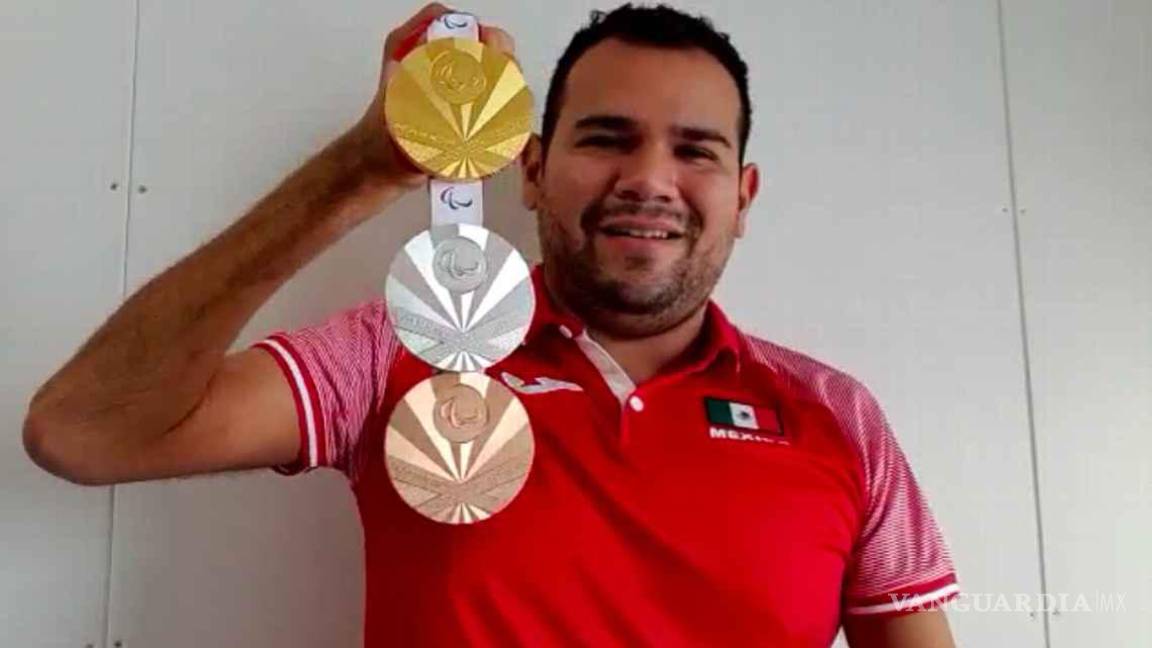 Diego López ahora es triple medallista en Tokio 2020