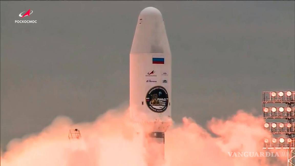 Después de casi 50 años, Rusia lanza su primera misión a la Luna