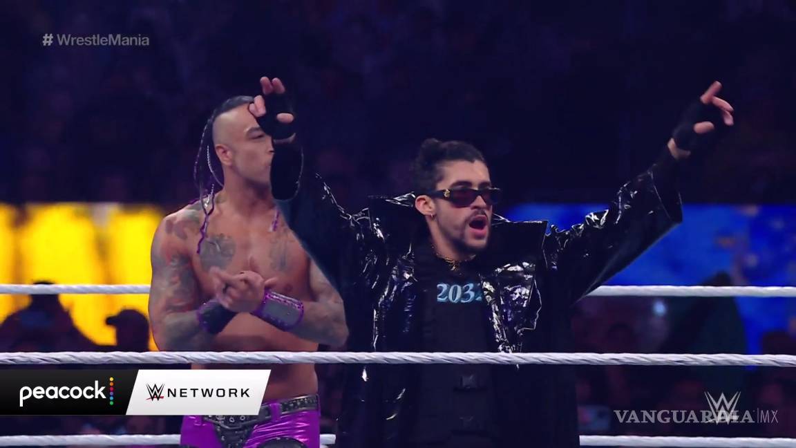 Bad Bunny sorprende con su actuación en Wrestlemania