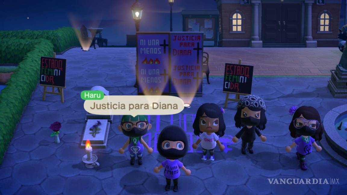 $!Mujeres utilizan Animal Crossing para manifestarse y exigir justicia tras feminicidio de Diana Carolina