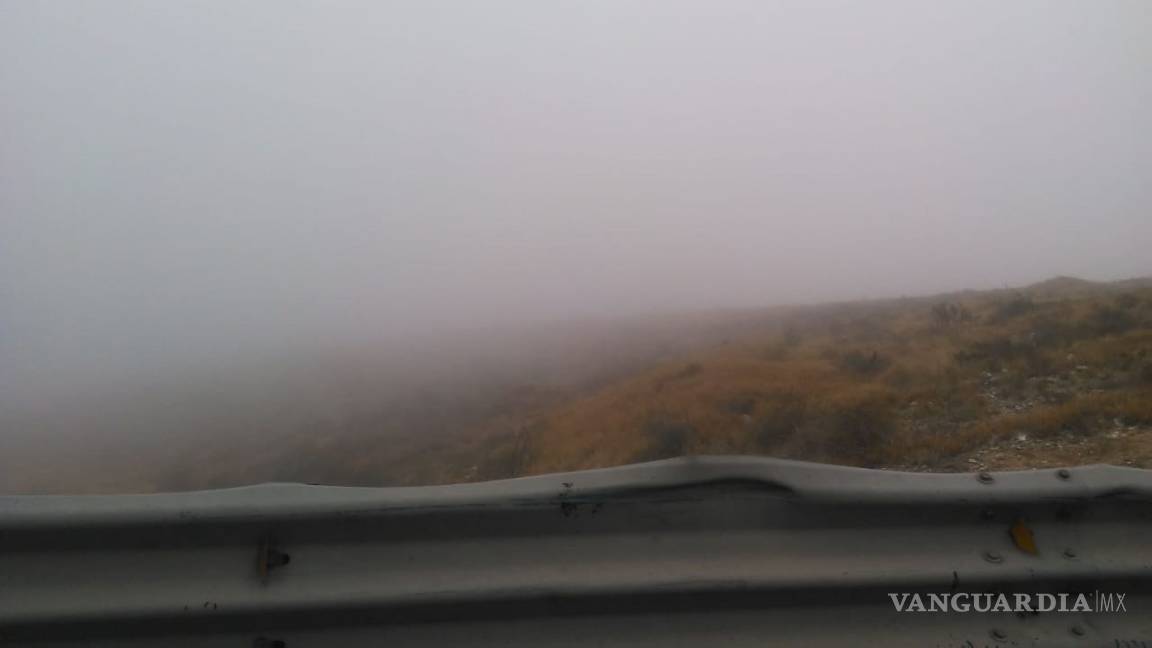 $!Niebla causa caos en la Sal-Mty, reportan congestionamiento y accidentes