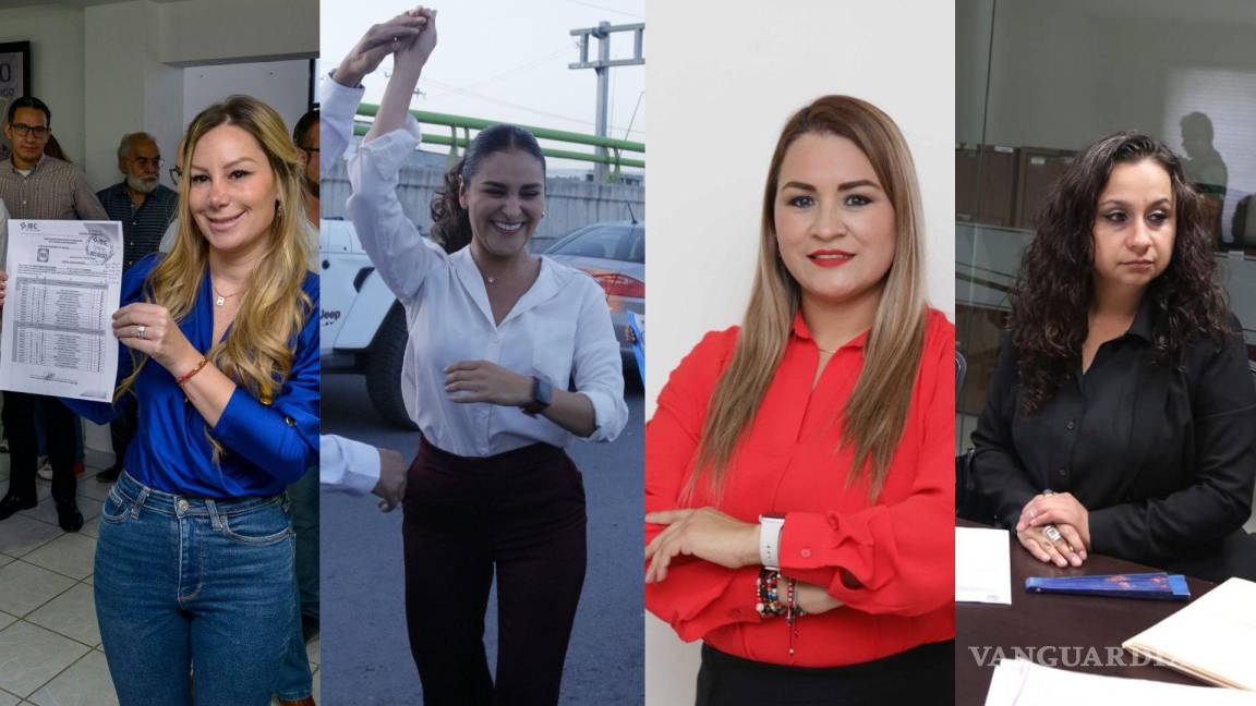Acaparan mujeres el 51% de las candidaturas por alcaldías y regidurías en los principales municipios de Coahuila