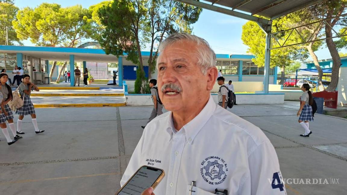 $!El director del plantel, Jesús Borjón Flores, dio a conocer que la agresión se dio el pasado lunes.