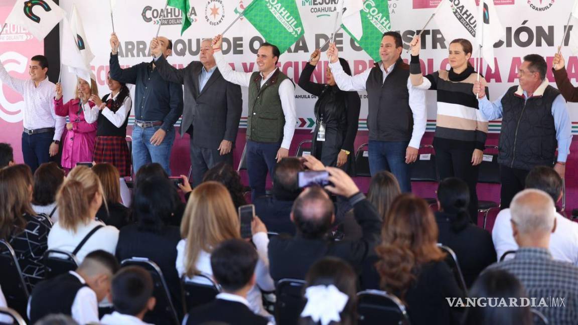 $!En octubre de este año se dio el banderazo para construir dos planteles educativos en Saltillo.