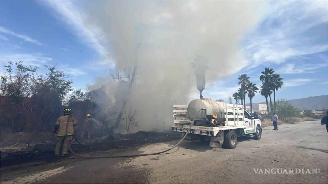 Atienden tercer incendio en la misma zona de AHMSA en menos de una semana; podrían ser provocados, sospechan