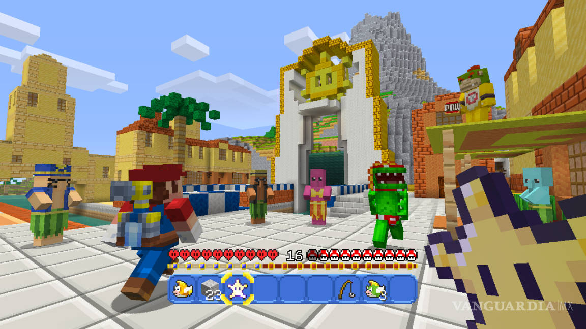 $!Super Mario llega al mundo de Minecraft