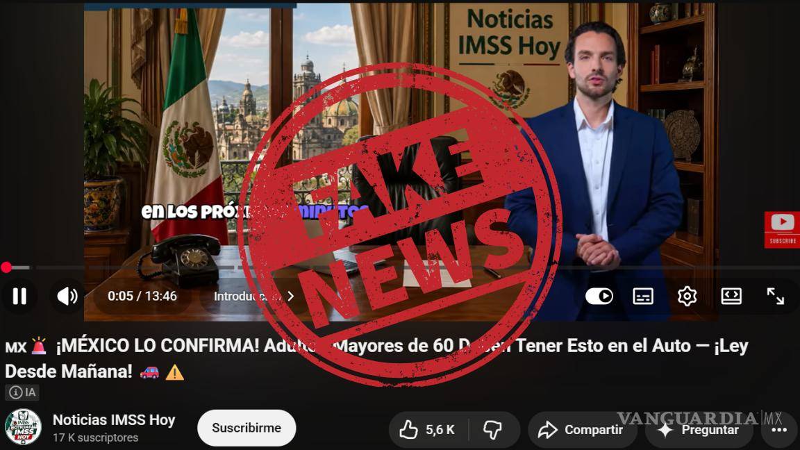 $!¿Nueva ley que para conductores adultos mayores? Falso que exigen documentos extra e IMSS aclara