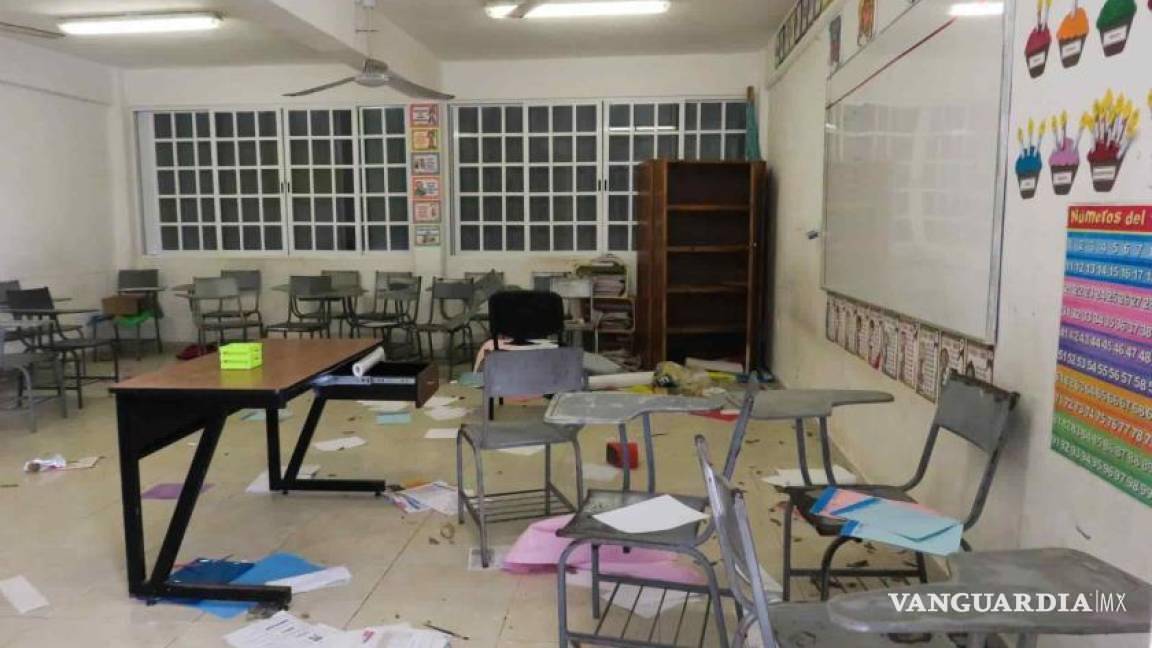 Roban y vandalizan 23 escuelas en Coahuila durante las vacaciones decembrinas: Sedu