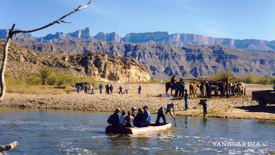 $!Boquillas del Carmen es el último ejido de Coahuila, más allá está el Rió Bravo, que algunos estadounidenses cruzan para visitar la población rural.