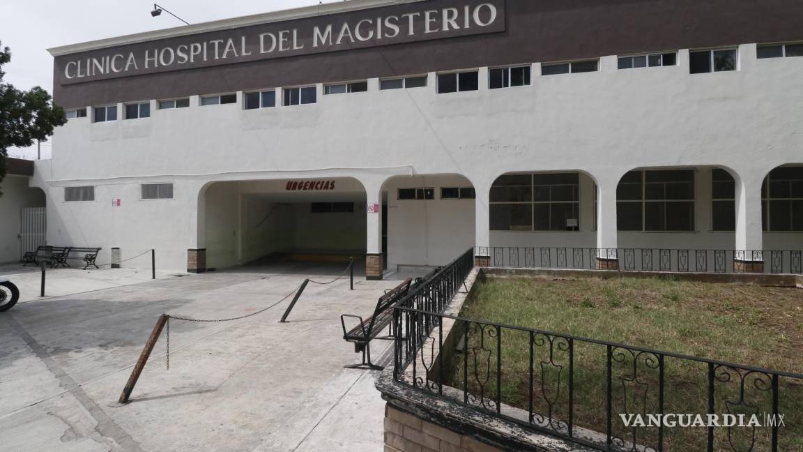 Plan Emergente en Servicio Médico del Magisterio: atienden casos urgentes de maestros jubilados en Saltillo