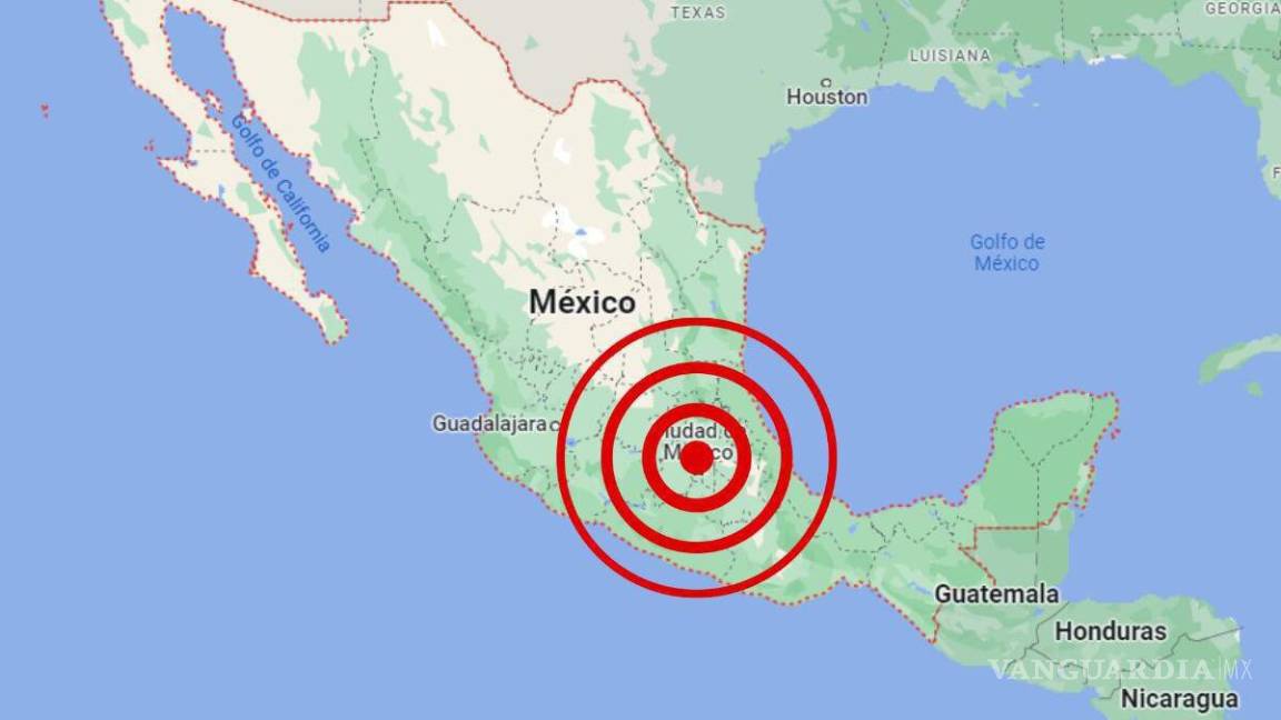 Sacude sismo de 2.1 a la Ciudad de México en Día de Muertos