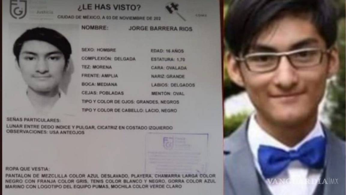 Desaparece estudiante de 16 años tras broma estudiantil