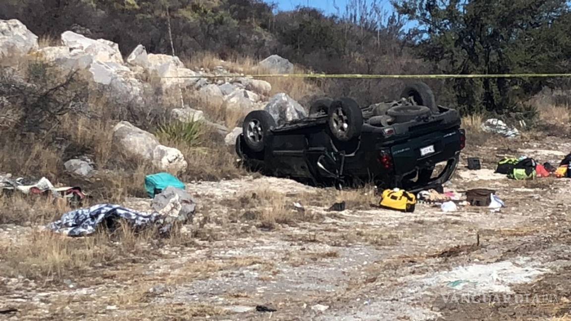 Fatal volcadura deja 4 muertos, entre ellos dos niños, en la carretera 57, a la altura de Puerto México