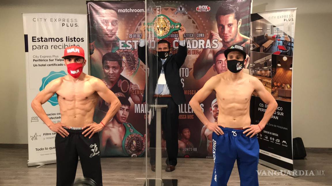 'Gallo' Estrada y Cuadras están listos para su pelea por el título mundial