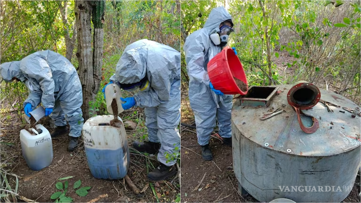 Sedena asegura narco laboratorio en BC; podría producir más de 10 toneladas de drogas