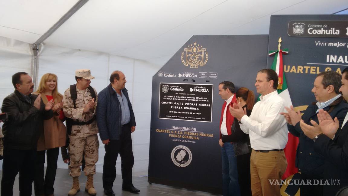 Inicia operaciones cuartel de Fuerza Coahuila en Piedras Negras; invierten 80 MDP