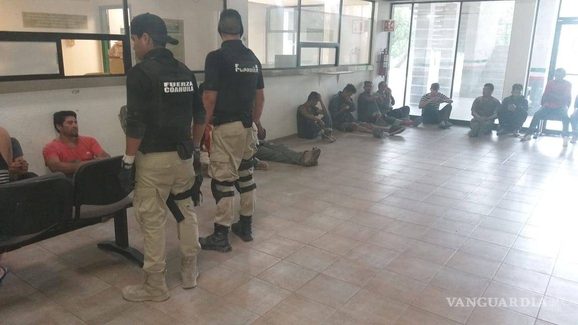 $!Detiene Fuerza Coahuila a migrantes por altercado en instalaciones de Migración en Piedras Negras