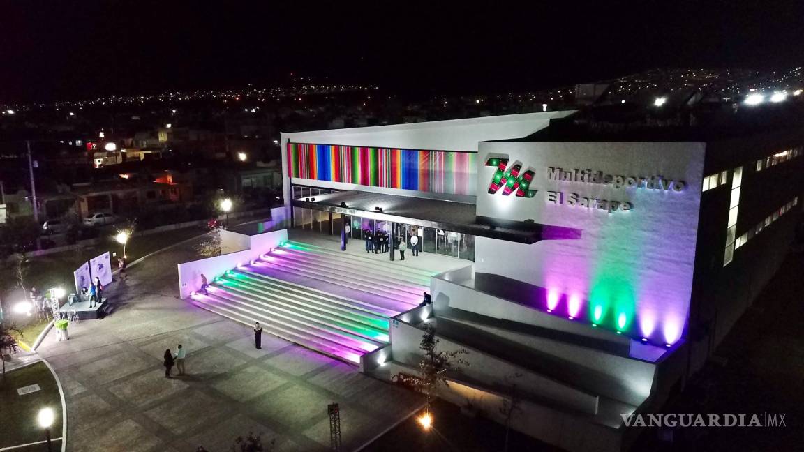 $!Inauguran Multideportivo ‘El Sarape’; tiene sur de Saltillo un gigante deportivo