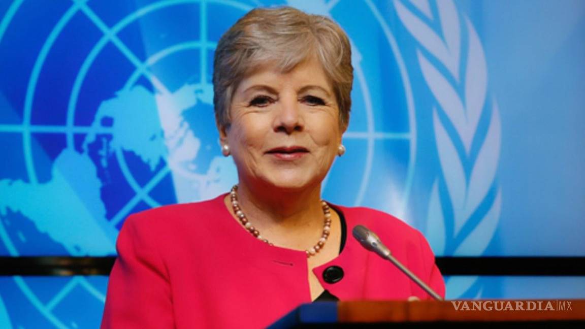 $!Bárcena Ibarra fue nombrada como próxima secretaria del Medio Ambiente.