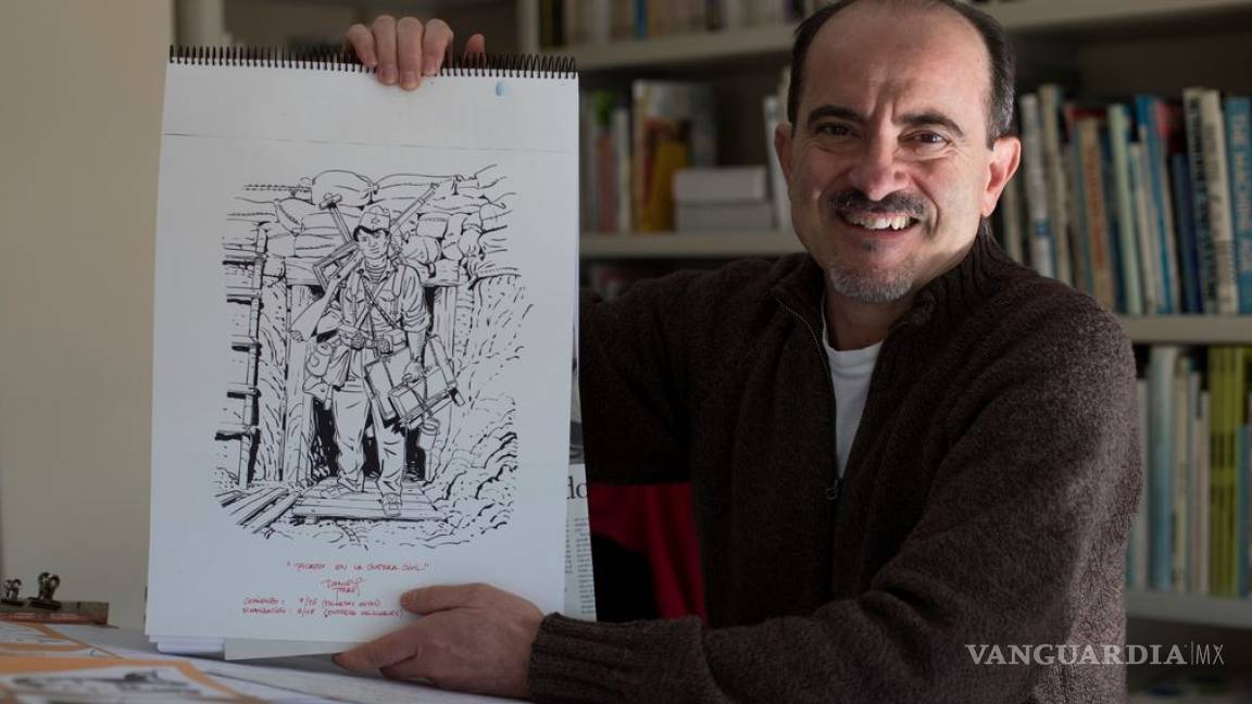 Cómic pone a Pablo Picasso luchando en la Guerra Civil española