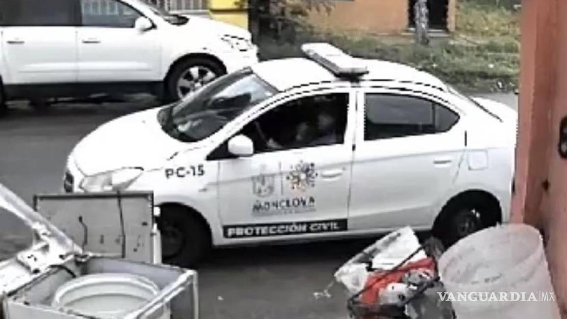 $!En un video quedó evidenciado el hombre que robó la patrulla para extorsionar.