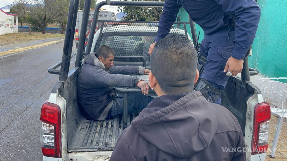 Por 200 pesos, agrede a su hermano con un picahielos y es detenido al oriente de Saltillo