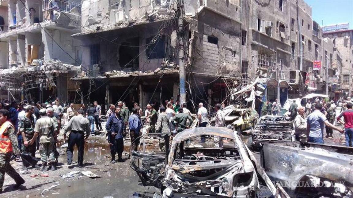 20 muertos en doble atentado a las afueras de Damasco