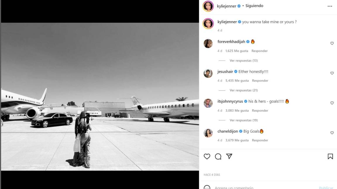 $!Critican a Kylie Jenner por viajes de minutos en su jet privado