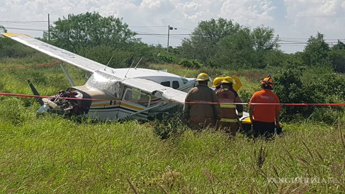 Se desploma avioneta en Nuevo León; piloto resulta lesionado