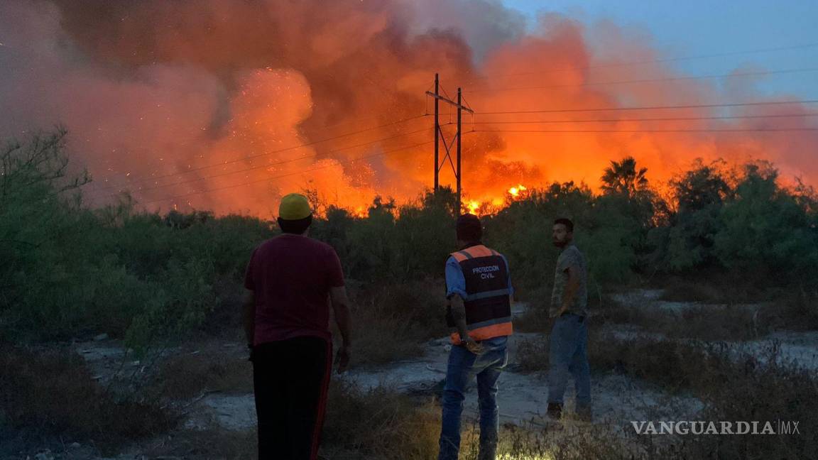 Incendios en Frontera, Coahuila son provocados; asegura Protección Civil Municipal