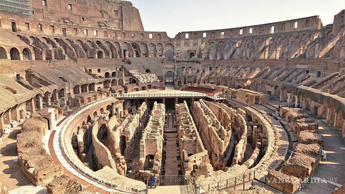 Coliseo de Roma abre al público los subterráneos de su arena tras la restauración