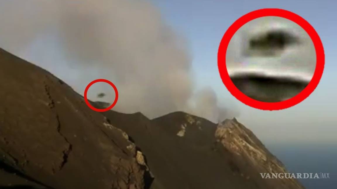 Youtuber asegura que hay una base de OVNIS cerca del volcán Stromboli de Italia