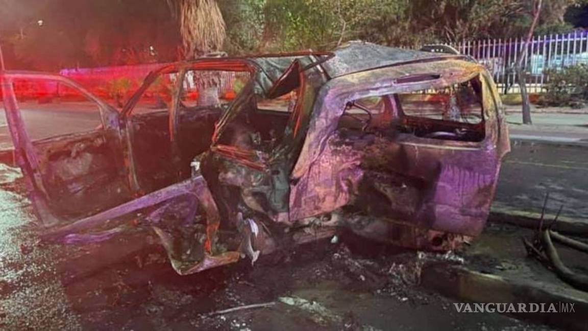 $!Ebria choca y mata a pareja, quedan huérfanos tres menores; habría huido