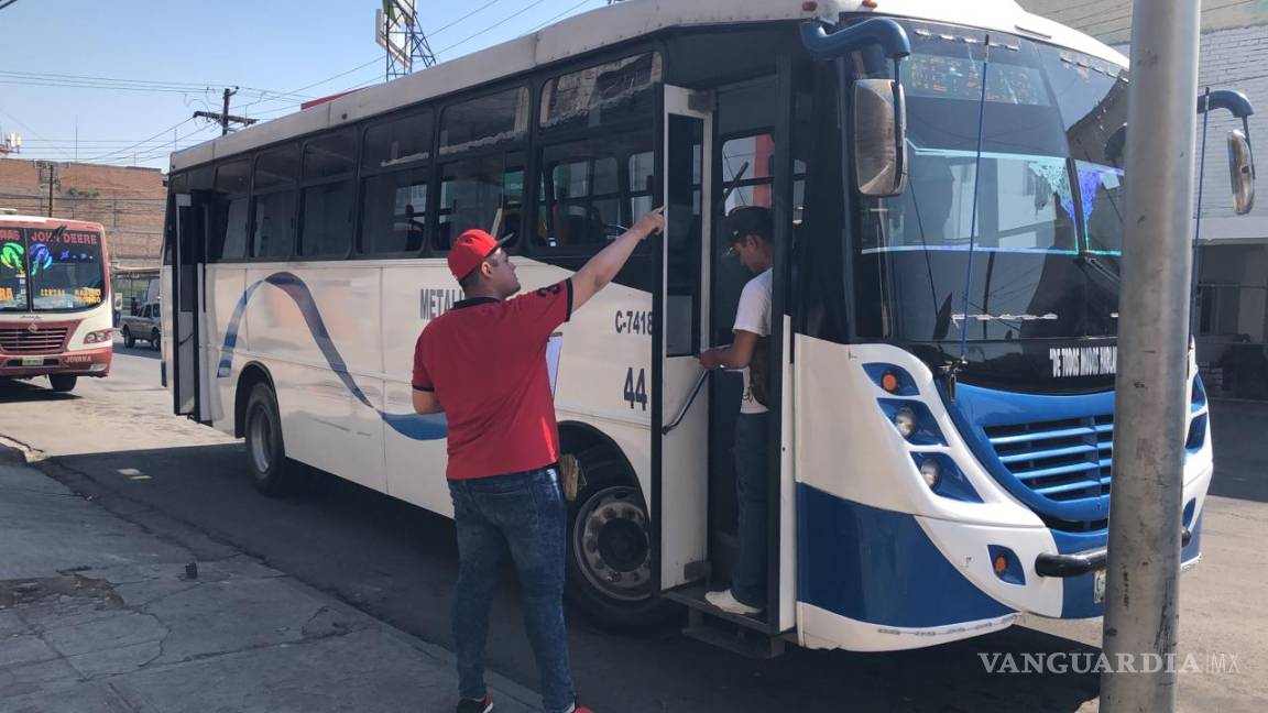 Autotransporte de Torreón vigila cumplimiento de reglamento