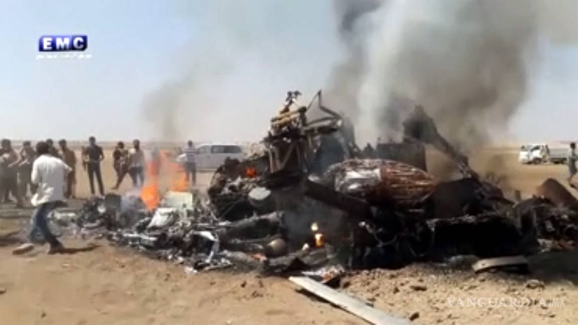 Derriban helicóptero ruso en Siria; cinco muertos