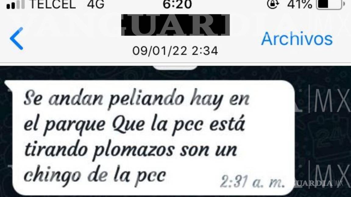 $!Los hechos ocurrieron durante la madrugada de este domingo, luego de que De Koster recibió los reportes de una riña, detenciones y detonaciones.