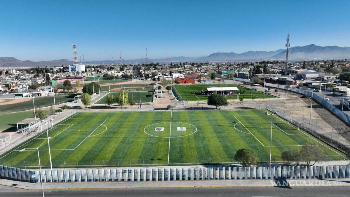 Invierten 15 mdp en Saltillo para mejorar espacios deportivos