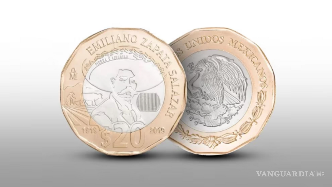 $!Las monedas de 20 pesos también son un verdadero tesoro para los coleccionistas.