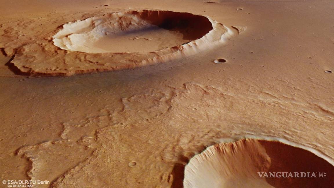 Dan a conocer los vestigios de una gran inundación en Marte