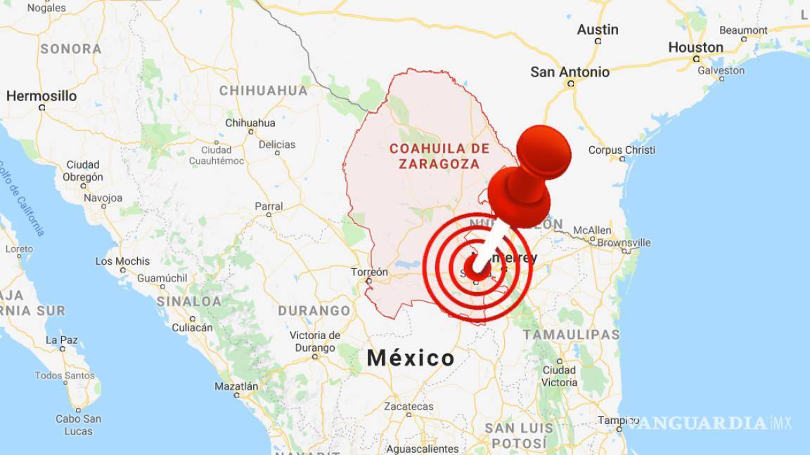 Reportan temblor de 3.8 en Saltillo