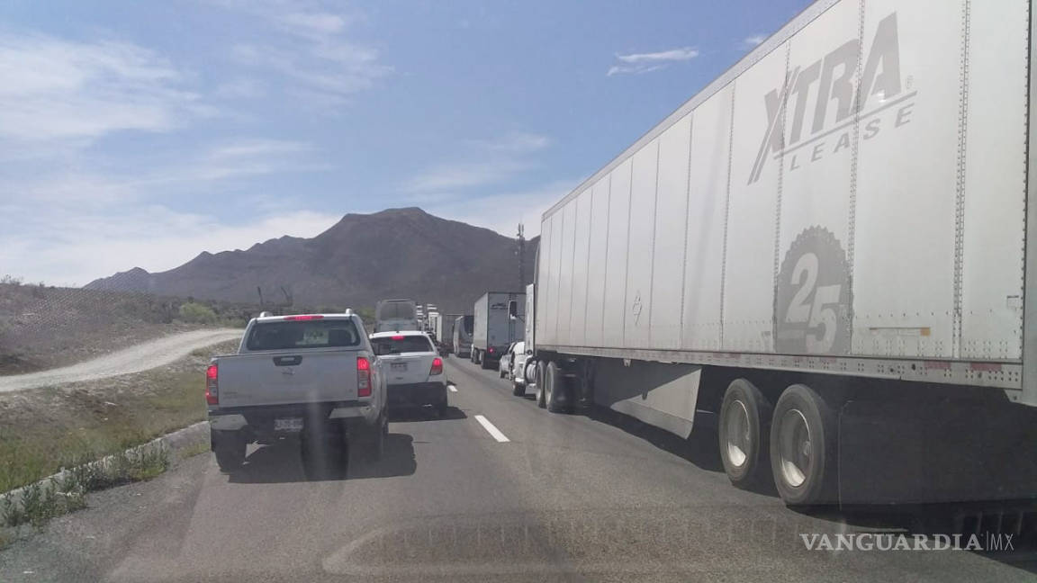 Exigen terminen obras en carretera a Monterrey