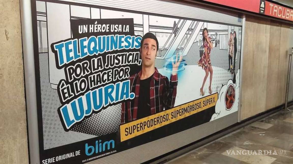 'Súper sexista' la publicidad de Súper X en el Metro de la CDMX