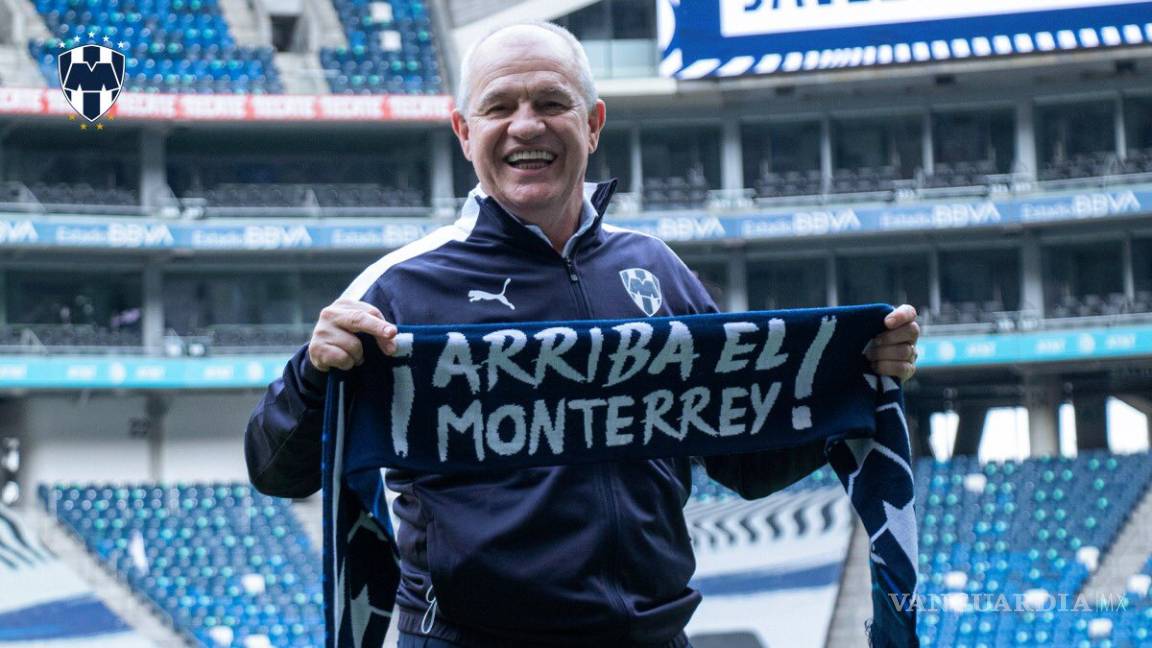 Presentan en Rayados a Javier Aguirre como nuevo entrenador