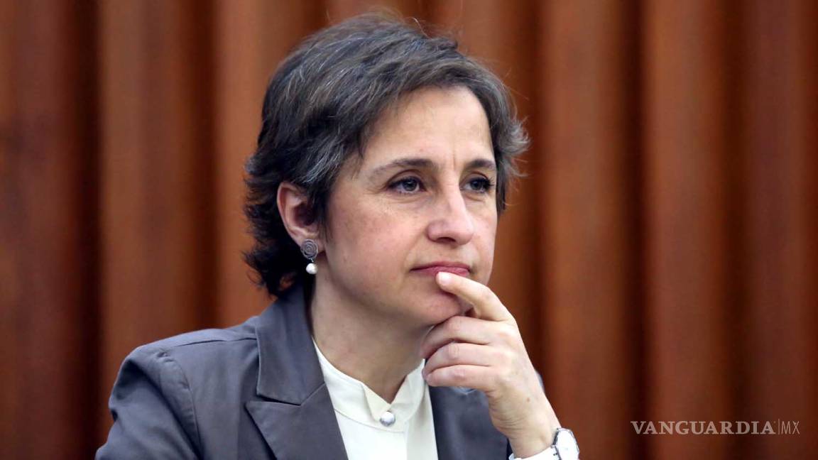 Juez condena a Carmen Aristegui por “dañar el honor y prestigio” del presidente de MVS