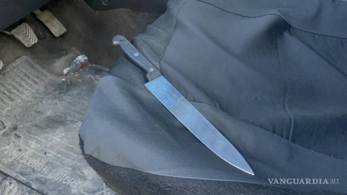 $!Un cuchillo cebollero fue asegurado entre las pertenencias del adolescente.