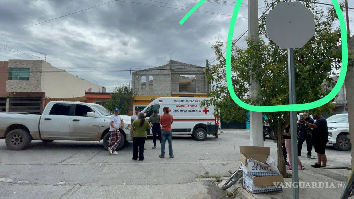 $!El señalamiento de alto, aunque existe en la esquina, aun no está pintado.