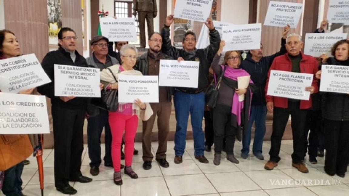 Impugnarán maestros de Coahuila la reforma a Ley del Servicio Médico