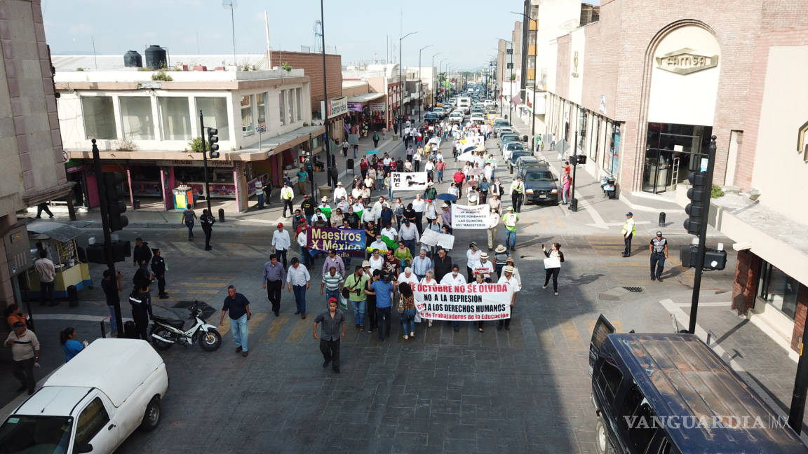 ‘Vivimos peor que en el 68’, dice Vera