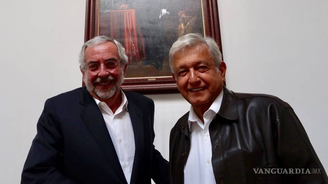 AMLO se reúne con rector de la UNAM